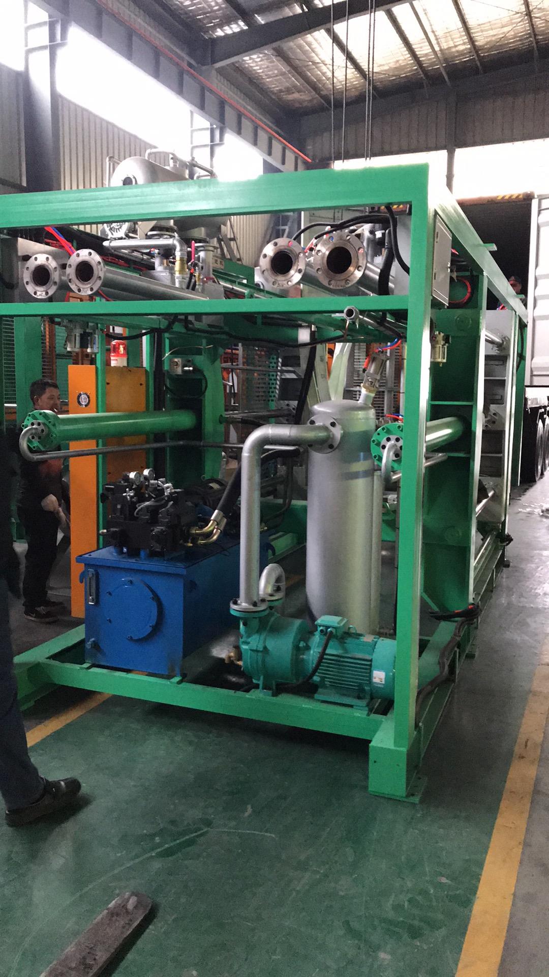 Energy Saving EPS Foam Box Machine and Moulds Shipping To Greece