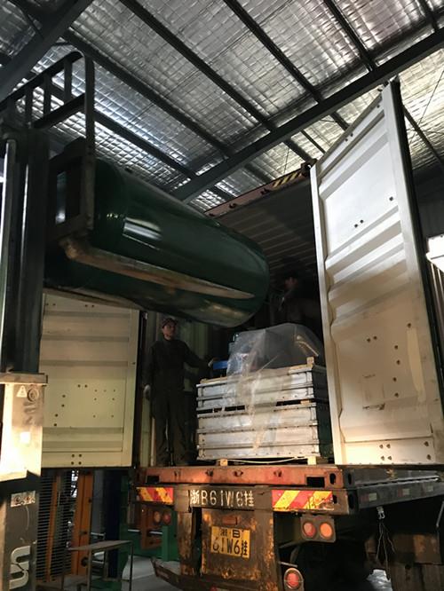 Energy Saving EPS Foam Box Machine and Moulds Shipping To Greece